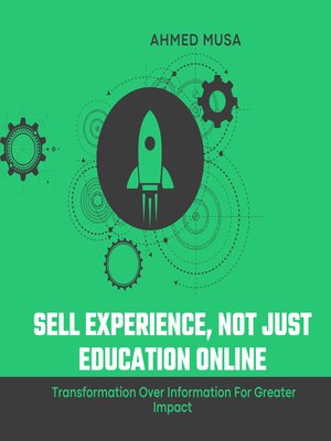 cover image of Sell Experience, Not Just Education Online